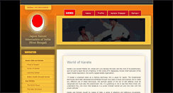 Desktop Screenshot of bengalkarate.org